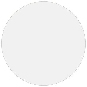 vidaXL Ochrann&aacute; f&oacute;lie na stůl průhledn&aacute; &Oslash; 60 cm 1,6 mm PVC