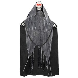 vidaXL Z&aacute;věsn&yacute; Smrť&aacute;k na Halloween SPOOKA Čern&aacute; 112 x 164 cm Polyester
