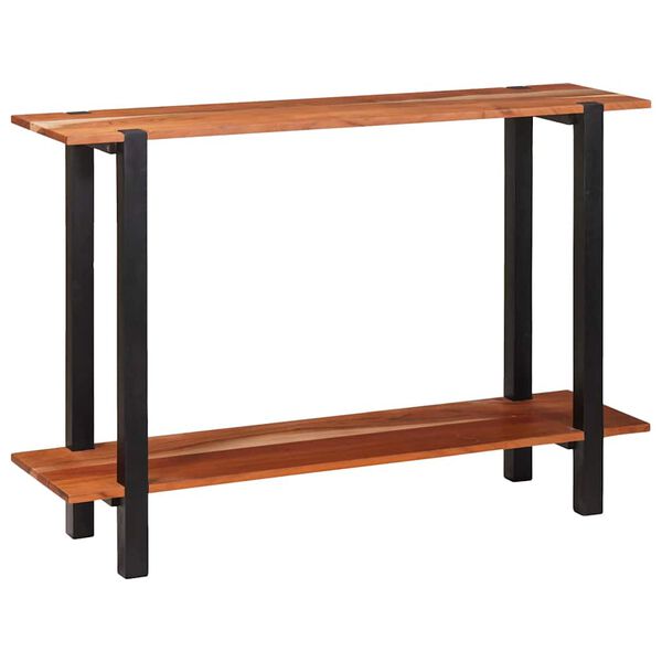 vidaXL Konzolový stolek Hnědá 110 x 30 x 75 cm masivní akáciové dřevo