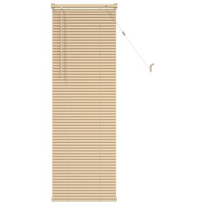 vidaXL Venet &scaron;koln&iacute; žaluzie Světle hněd&aacute; s vzorem 150 x 40 cm 25 mm