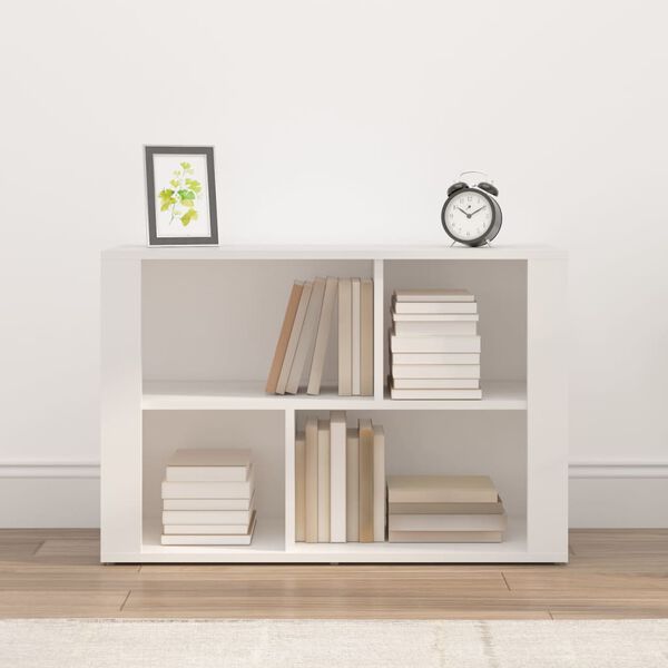 vidaXL Př&iacute;born&iacute;k b&iacute;l&yacute; 80 x 30 x 54 cm kompozitn&iacute; dřevo