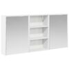 vidaXL Sada koupelnov&yacute;ch skř&iacute;něk s polic&iacute; 3 pcs 126 x 16 x 62,5 cm