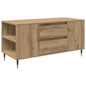 vidaXL Konferenčn&iacute; stolek Artisanov&yacute; dub 102 x 44,5 x 50 cm