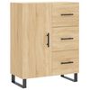 vidaXL Př&iacute;born&iacute;k dub sonoma 69,5 x 34 x 90 cm kompozitn&iacute; dřevo