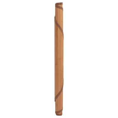 vidaXL Koberec kulatý přírodní 60 cm bambus