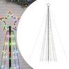 vidaXL LED v&aacute;nočn&iacute; stromek s hroty 1534 barevn&yacute;ch LED diod 500 cm
