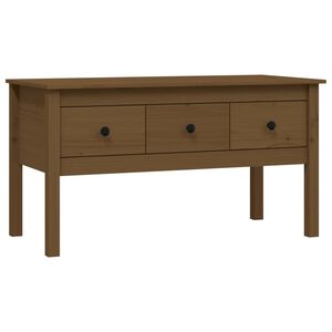 vidaXL Konferenčn&iacute; stolek medově hněd&yacute; 102x49x55 cm masivn&iacute; borovice