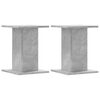 vidaXL Stojany na reproduktory 2 ks betonově &scaron;ed&eacute; 30x30x40 cm kompozit