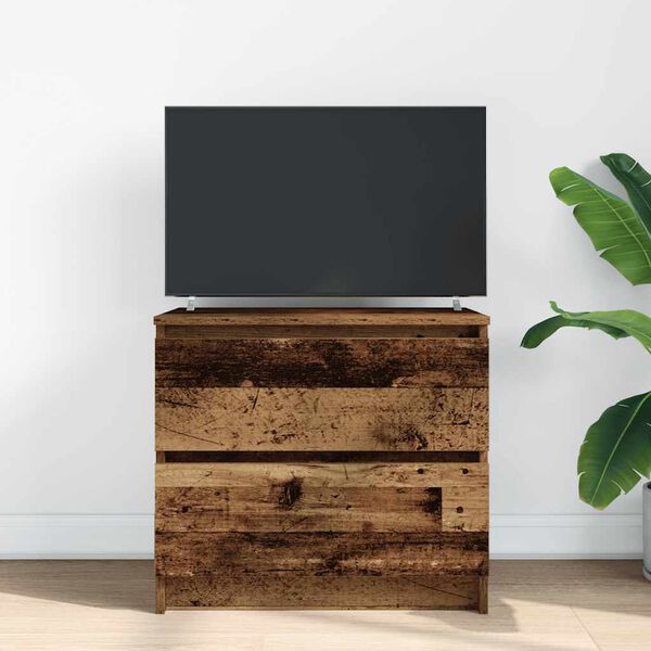 vidaXL TV stolek old wood 60x35x54 cm kompozitn&iacute; dřevo