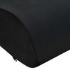 vidaXL Pol&scaron;t&aacute;ř na sed&aacute;k Jednobarevn&yacute; Čern&aacute;