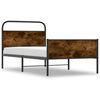vidaXL R&aacute;m postele bez matrace 100x200 cm dub sonoma kompozitn&iacute; dřevo