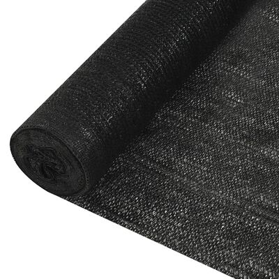 vidaXL Stínící tkanina černá 1,8 x 10 m HDPE 150 g/m²