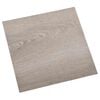 vidaXL Samolepic&iacute; podlahov&aacute; prkna 30,5 x 30,5 cm 20 pcs PVC Taupe