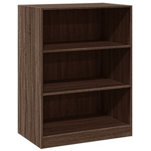 vidaXL &Scaron;atn&iacute; skř&iacute;ň hněd&yacute; dub 77 x 48 x 102 cm kompozitn&iacute; dřevo
