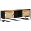 vidaXL TV stolek 120x30x40 cm hrub&eacute; masivn&iacute; mangovn&iacute;k a př&iacute;rodn&iacute; r&aacute;kos