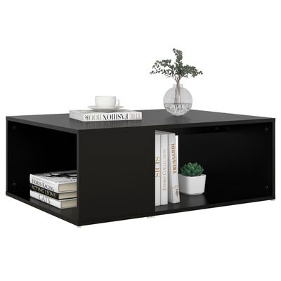 vidaXL Konferenční stolek černý 90 x 67 x 33 cm dřevotříska