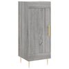 vidaXL Skř&iacute;ň highboard &scaron;ed&aacute; sonoma 34,5 x 34 x 180 cm kompozitn&iacute; dřevo