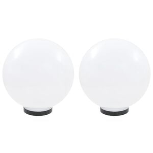 vidaXL Kulovit&eacute; LED lampy 2 ks koule 30 cm PMMA