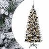 vidaXL Uměl&yacute; v&aacute;nočn&iacute; stromek s v&aacute;nočn&iacute;mi koulemi 150 cm 150 LED