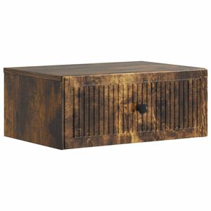 vidaXL Nočn&iacute; skř&iacute;ňka Kouřov&yacute; dub 49 x 34,5 x 20 cm Kompozitn&iacute; dřevo