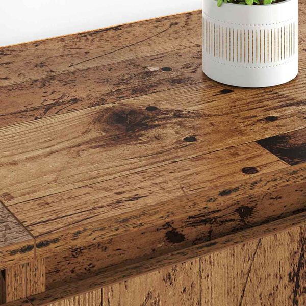 vidaXL Konzole 2 pcs Star&eacute; dřevo 60 x 35 x 70 cm kompozitn&iacute; dřevo