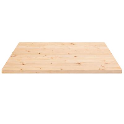 vidaXL Stolní deska 70 x 70 x 2,5 cm masivní borové dřevo čtvercová