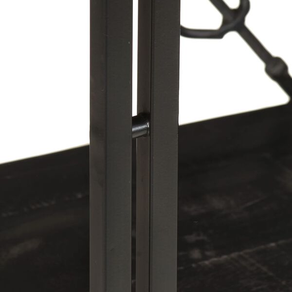 vidaXL Knihovna se 3 policemi 90 x 30 x 80 cm masivn&iacute; mangovn&iacute;k