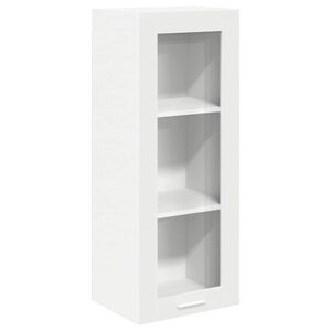 vidaXL Z&aacute;věsn&aacute; skř&iacute;ňka B&iacute;l&aacute; 40 x 31 x 100 cm kompozitn&iacute; dřevo