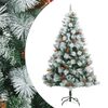 vidaXL Uměl&yacute; skl&aacute;pěc&iacute; v&aacute;nočn&iacute; stromek s &scaron;i&scaron;kami a bobulemi 210 cm