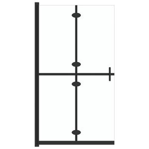 vidaXL Skl&aacute;dac&iacute; sprchov&aacute; z&aacute;stěna čir&eacute; ESG sklo 90 x 190 cm