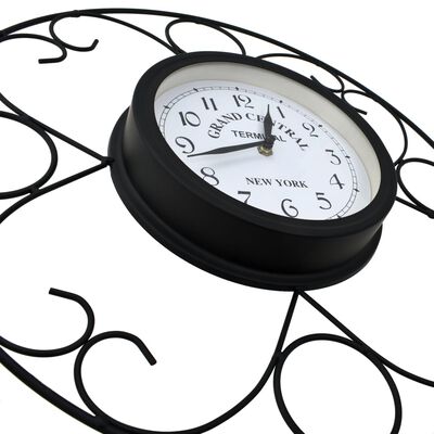vidaXL Zahradní nástěnné hodiny vintage 45 cm
