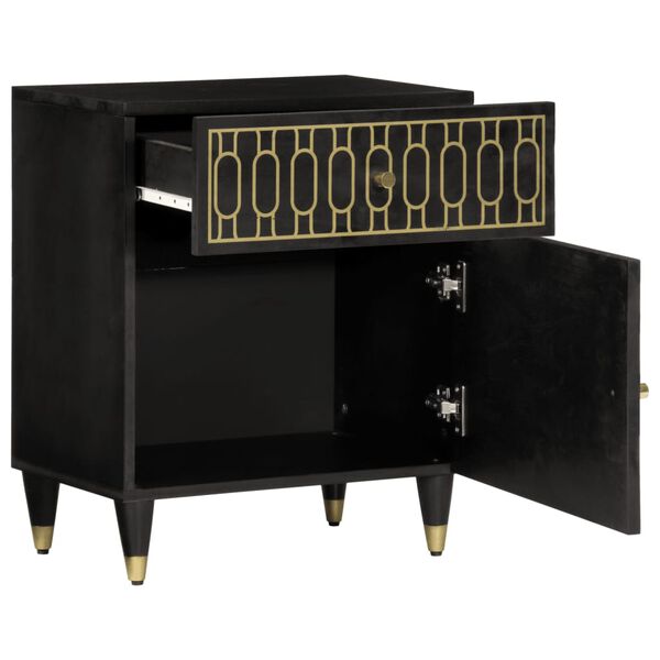 vidaXL Nočn&iacute; stolek 50 x 33 x 60 cm masivn&iacute; mangovn&iacute;kov&eacute; dřevo