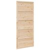 vidaXL Zavěsn&eacute; posuvn&eacute; dveře 90 x 2,5 x 208 cm Př&iacute;rodn&iacute;