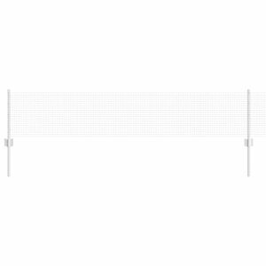 vidaXL Svařovan&aacute; dr&aacute;těn&aacute; oplocen&iacute; s sloupkem 100 x 0,4 m (&Scaron; x V)