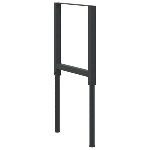 vidaXL Nastaviteln&eacute; r&aacute;my pracovn&iacute;ho stolu 2 ks kov 55 x (69&ndash;95,5) cm