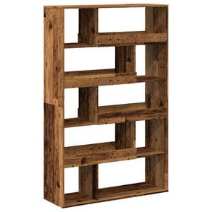 vidaXL Dělic&iacute; stěna old wood 100 x 33 x 156,5 cm kompozitn&iacute; dřevo