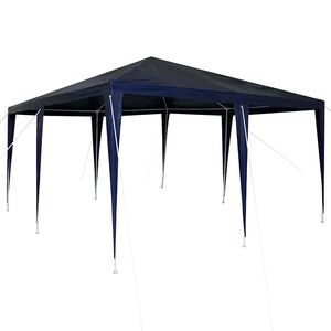 vidaXL Party Stan Modr&aacute; 400 x 400 x 266 cm Polyethylen a ocel