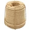 vidaXL Lano 100% sisal 12 mm 50 m