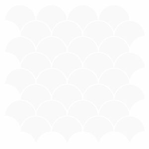 vidaXL Dlaždice s ryb&iacute;mi &scaron;upinami 10 pcs B&iacute;l&aacute; 30 x 30 cm