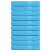vidaXL Ručn&iacute;ky FROGN 10 ks tyrkysov&eacute; 100x200 cm 360 g/m&sup2;