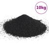 vidaXL Akvarijn&iacute; p&iacute;sek 10 kg čern&yacute; 0,2&ndash;2 mm
