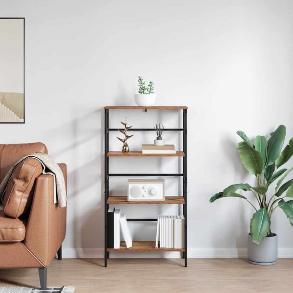 vidaXL Knihovna Star&eacute; dřevo 60 x 29,5 x 115 cm kompozitn&iacute; dřevo