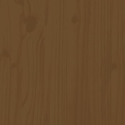 vidaXL Kryt na stojan slunečníku medově hnědý masivní borové dřevo