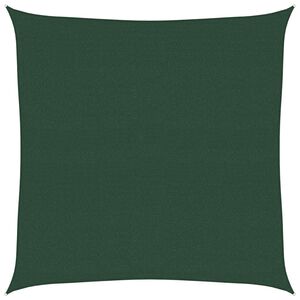 vidaXL St&iacute;nic&iacute; plachta 160 g/m&sup2; tmavě zelen&aacute; 4,5 x 4,5 m HDPE