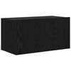vidaXL Sestava TV skř&iacute;něk 60 x 30 x 30 cm Čern&aacute; Kompozitn&iacute; dřevo