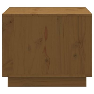 vidaXL Konferenční stolek medově hnědý 120x50x40,5 cm masivní borovice