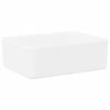vidaXL Umyvadlo b&iacute;l&eacute; 40 x 30 x 13 cm keramika