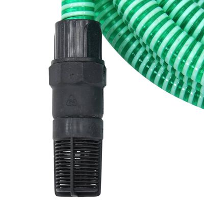 vidaXL Sací hadice s PVC konektory zelená 1" 10 m PVC