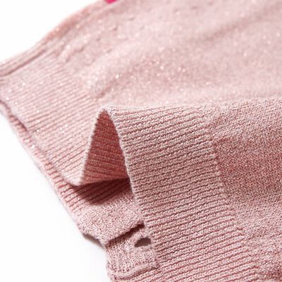 Dětský pletený cardigan jemně růžový 92