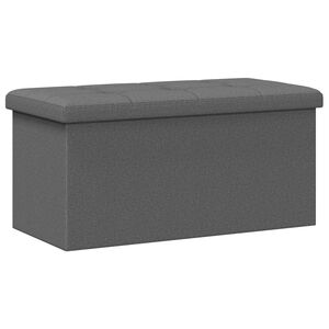 vidaXL Skl&aacute;dac&iacute; &uacute;ložn&aacute; lavice Světle &scaron;ed&aacute; 180 kg 80 L 77 x 38 x 38 cm